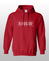 Classic VFS Pullover Hoodie (Outlined Logo) - Red